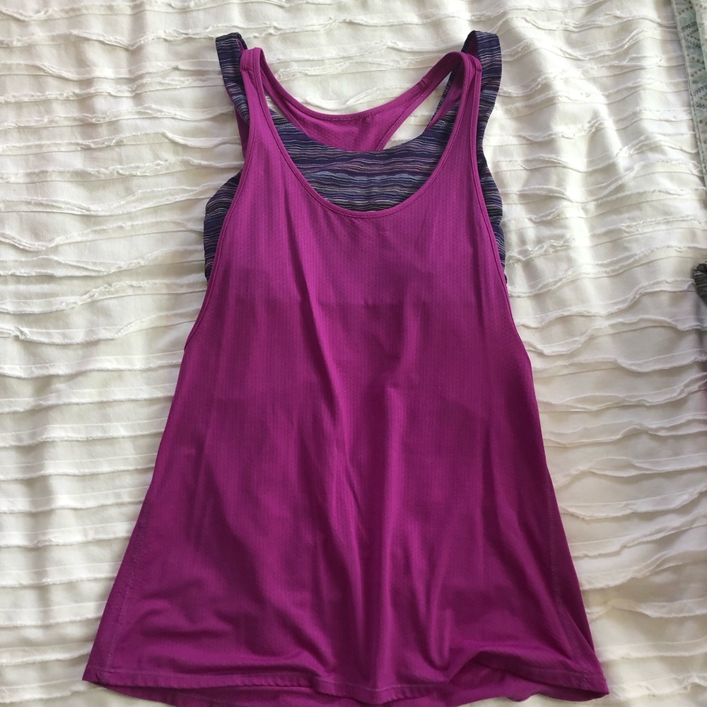 Lulu lemon tank with built in bra